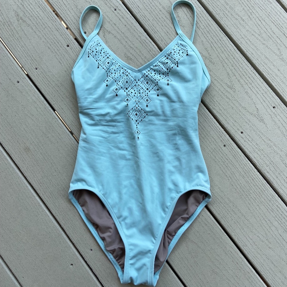 Vince Camuto Blue One Piece Swimsuit, Size 4